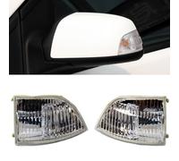YFYANFEI Left Right Wing Mirror Indicator for Ford Focus 2006-2018, Turn Signal Lights Replacement, No Bulb, 6M5Y-13B382-AA / 8M51-1383812-AA,right-2006-2011