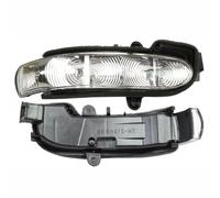 YFYANFEI Left Right Wing Mirror Indicator for Mercedes-Benz W203 C-Class, Turn Signal Lights Replacement, Including Bulb Lenses, 2038200121 2038201521,right-2001-2004