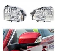 YFYANFEI Left Right Wing Mirror Indicator for Volvo XC70 XC90, Turn Signal Lights Replacement, No Bulb, 31111813/31111814,right