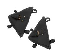 YFYFY 2PCS Cafe Racer Triangle SaddleBag Side Bags Storage Tool for K-Series K75 K100 K1100