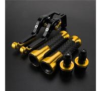 YFYFY Clutch for EX300 2017-2018 Motorcycle Accessories Adjustable CNC Brake Clutch Lever Handle bar Grip(Gold2)
