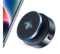 YG Culture Vacuum Magnetic Phone Mount - 360° Rotating Suction Cell PhoneHolder, Adjustable Secure Mobile Phone Holder,Strong Magnetic Grip for Car Gym Kitchen Mirror Smooth Surfaces