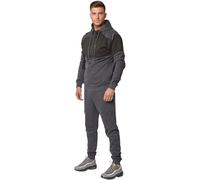 YG3 Men's Full-Zip Fleece Lined Hooded Tracksuit - 2 Piece Athletic Sweat Suit & Jogger Set (UK, Alpha, XL, Regular, Regular, Navy/Black)