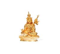 YGAKX buddha statue home garden decor ornament sculptures Tantra Tibetan Buddhism Small Gilded Buddha Statue Guru Padmasambhava