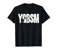 YGBSM Military Slang Tactical Stencil Text Design T-Shirt