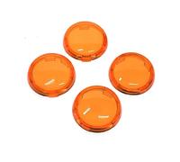 YgDssacc 4PCS Turn Signal Light Indicator Lens Cover Compatible With Sportster 883 1200(4X Oranged)