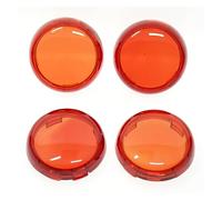 YgDssacc 4PCS Turn Signal Light Indicator Lens Cover Compatible With Sportster 883 1200(4X Red)