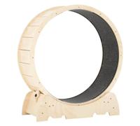 YGDYFDC Cat running Wheel Cat Treadmill Solid Wood Pet Roller Silent Sports Running Wheel Cat Climbing Frame Free Installation Cat Toys(L)