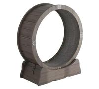 YGDYFDC Cat running Wheel Wooden Cat Roller Treadmill Pet Sports Treadmill Circular Cycle Track Cat Running Wheel Toy Cat Toys(D,S)