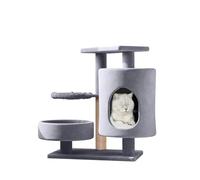 YGDYFDC Cat Trees Cat Climbing Frame Cat Nest Cat Frame With Multi-layer Cat Climbing Column Cat Jumping Platform Cat Supplies Cat Tower(Grey2)