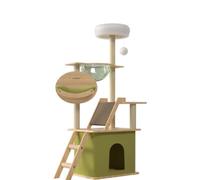 YGDYFDC Cat Trees Cat Climbing Frame Cat Nest Cat Tree Large Wooden Cat Frame House Scratching Post Space Capsule Cat Frame Cat Tower(2320)