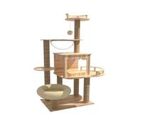 YGDYFDC Cat Trees Cat Climbing Frame Cat Nest Cat Tree Space Capsule Tunnel Jumping Platform Four Seasons Cat Scratching Post Cat Tower