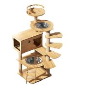 YGDYFDC Cat Trees Cat Climbing Frame Cat Nest Sisal Cat Tree Durable Multi-layer Jumping Platform Space Capsule Bantam Cat Cat Tower(A)