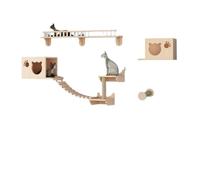 YGDYFDC Cat Trees Cat Climbing Frame Combination Solid Wood Wall-mounted Cat Nest And Cat Jumping Platform That Does Not Take Up Space Cat Tower(K)