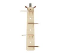 YGDYFDC Cat Trees Cat Climbing Frame Convenient Hanging Door Cat Scratching Board Cat Rack Wall Hanging Platform Door Hanging Wall Cat Tower(B)