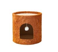 YGDYFDC Cat Trees Cat Climbing Frame Sisal Bucket Cat Scratching Board Cat Nest Winter Warm And Wear-resistant Cat Scratching Board Cat Tower(A)