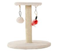 YGDYFDC Cat Trees Cat Climbing Frame Small Hemp Rope Cat Scratching Post Does Not Take Up Space Kitten Cat Climbing Platform Cat Tower(White,A)