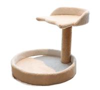 YGDYFDC Cat Trees Cat Climbing Frame Small Hemp Rope Cat Scratching Post Does Not Take Up Space Kitten Cat Climbing Platform Cat Tower(White,C)