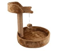 YGDYFDC Cat Trees Cat Climbing Frame Small Hemp Rope Cat Scratching Post Does Not Take Up Space Kitten Cat Climbing Platform Cat Tower(Brown,C)