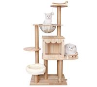 YGDYFDC Cat Trees Cat Climbing Frame Space Capsule Cat Nest Cat Tree Cat Climbing Frame Luxury All-in-one Large Cat Climbing Frame Cat Tower