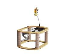 YGDYFDC Cat Trees Cat Climbing Frame Space Capsule Multi-layer Cat Nest Jumping Platform Suitable For Multiple Cats To Play And Sleep Cat Tower(C)