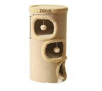 YGDYFDC Cat Trees Cat Shelter Winter Warm Double-layer Sisal Closed Safe House Cat Bed For Cats And Kittens To Sleep Cat Shelves Cat Tower(C)