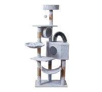 YGDYFDC Cat Trees Cat Shelves Six-story Cat Climbing Frame Villa, Jumping Platform For All Seasons, Special Cat Nest For Fat Cats Cat Tower