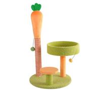 YGDYFDC Cat Trees Durable Cat Climbing Frame Cat Nest Sturdy Carrot Shape Cat Scratching Post Babel Cat Housewares Toys Cat Tower