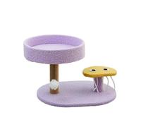 YGDYFDC Cat Trees Small Cat Scratching Board Cat Climbing Frame Cat Scratching Post Sisal Cute Cat Toy Suitable For Indoor Cats Cat Tower(B)