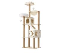 YGDYFDC Cat Trees Solid Wood Cat Climbing Frame, Large Cat Nest, Cat Tree, Cat Scratching Post, Durable Cat Jumping Platform Cat Tower(Y-16)
