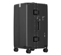 YGDYFDC Durable Luggage 32-inch Suitcase, Multi-functional Aluminum Frame Trolley Case, Strong And Durable Luggage Code Box 26-inch Lightweight Luggage(A,26in)