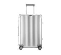 YGDYFDC Durable Luggage All-Aluminum Magnesium Alloy Trolley Case Metal Suitcase Universal Wheel Boarding Case 24-inch Suitcase Lightweight Luggage(White,32cm)