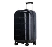 YGDYFDC Durable Luggage Large Suitcase, Multifunctional Password Box, Male and Female Student Suitcase, Universal Wheel Boarding Box Lightweight Luggage(Black,28IN)