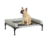 YGDYFDC Pet beds for Dogs Cat Bed Camp Bed Universal For All Seasons, Detachable And Washable Off The Ground, Summer Pet Supplies Dog Bed Pet Bed(E,XL-80 * 125 * 22.5cm)