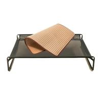 YGDYFDC Pet beds for Dogs Dog Kennel Dog Camp Bed Removable And Washable Bed Pad Summer Cool Bed Golden Retriever Large Dog Pet Elevated Bed Pet Bed(B:Black,S)