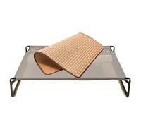 YGDYFDC Pet beds for Dogs Dog Kennel Dog Camp Bed Removable And Washable Bed Pad Summer Cool Bed Golden Retriever Large Dog Pet Elevated Bed Pet Bed(B:Gray,XL)