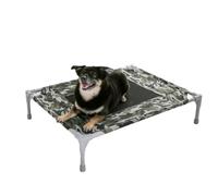 YGDYFDC Pet beds for Dogs Pet Bed Moisture-proof Breathable Ground Bed Elevated Bed Removable And Washable Camp Bed Dog Bed Pet Bed(4,M(84 * 63 * 19cm))