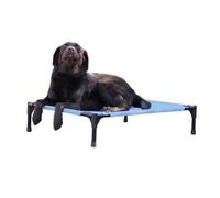 YGDYFDC Pet beds for Dogs Pet Four Seasons Universal Dog Camp Bed Dog Kennel Breathable Moisture-proof Dog Bedding Pet Bed(Blue,M-81 * 63.5 * 18cm)