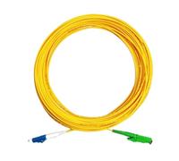 YGESZZAY Fiber Optic Jumper E2000/A,Yellow Single-mode Single-core 2.0mm, Data Center LC-FC-SC-ST,UPC,A,30m,40m,50m(E2000 A-SC UPC 30m)