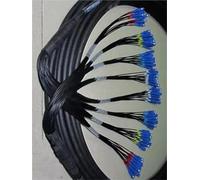 YGESZZAY High-Performance Armored Optical Cable - 250m, Single-Mode, 24-Core/48-Core, SC/LC/FC/ST Connectors, Outdoor Use, Welding-Free Design(48-core LC UPC-LCUPC)