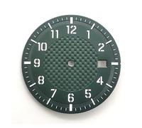 YGFBLSZ 34mm Luminous Pilot-Style dial, Suitable for Watches with NH35, NH35A, and NH36 Movements, Green.,Green