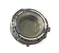 YGFBLSZ 45mm Stainless Steel case, Mineral Glass, White Inner Bezel, Suitable for Modification of NH35/NH36 Mechanical Movements, Strap Color: Blue-Black.,Blue Black