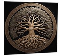 Yggdrasil Greeting Card Tree of Life Card 145mm x 145mm