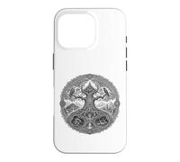 Yggdrasil Norse World Tree Sacred Mythology Line Art Case for iPhone 16 Pro
