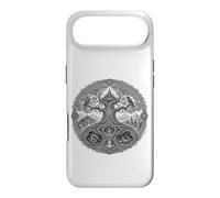 Yggdrasil Norse World Tree Sacred Mythology Line Art Case for iPhone Air