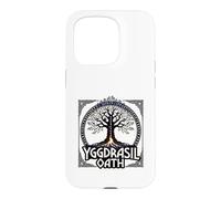 Yggdrasil Oath Norse Tree Myth Design Case for iPhone 15 Pro