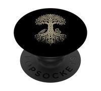 Yggdrasil Tree Of Life Raven Serpent PopSockets Adhesive PopGrip
