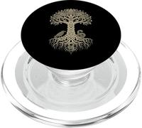 Yggdrasil Tree Of Life Raven Serpent PopSockets PopGrip for MagSafe