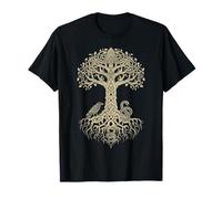 Yggdrasil Tree of Life Raven Serpent T-Shirt