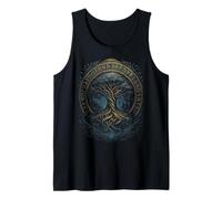Yggdrasil Tree of Life Runes Mythology Valhalla Viking Tank Top